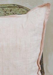 Bungalow Bungalow Nude Linen Cushion