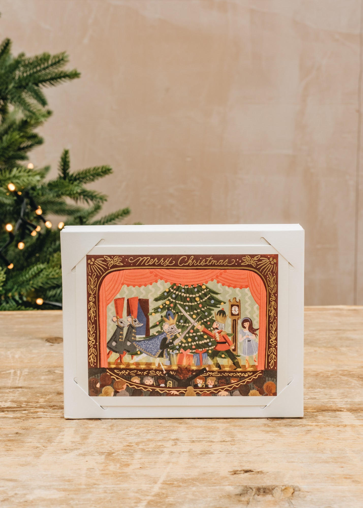 Books Nutcracker Christmas 'Merry Christmas' Christmas Cards, pack of eight