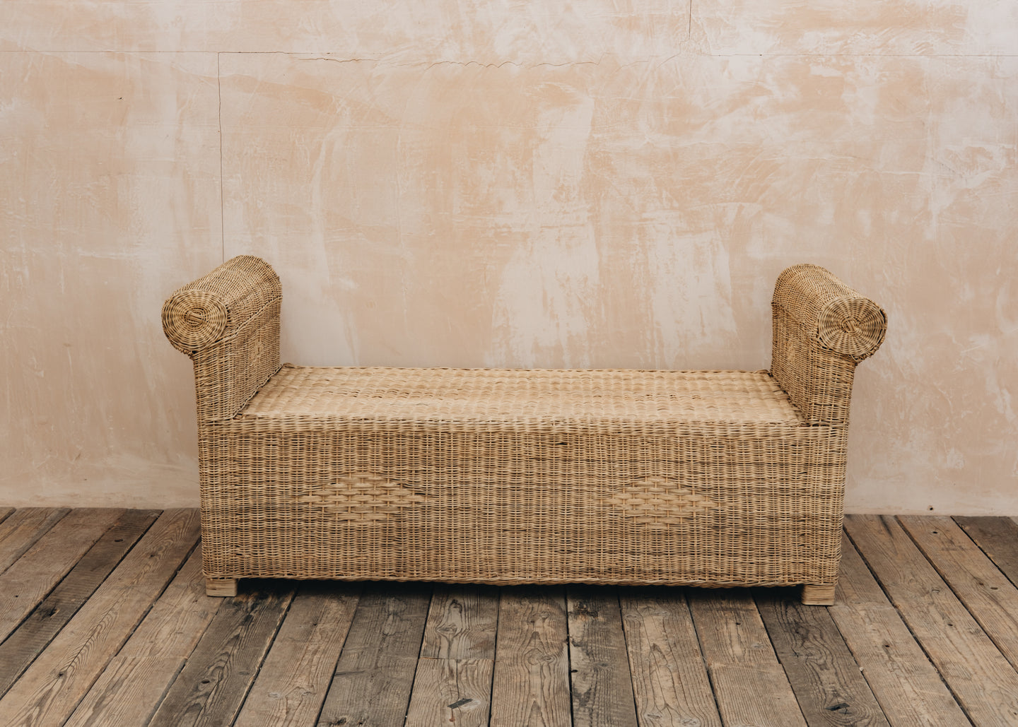Nzuri Cane Ottoman