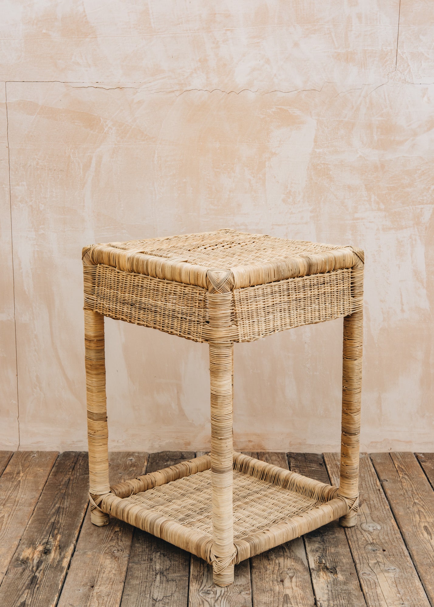 Cane Indoor Furniture Nzuri Classic Cane Bedside Table