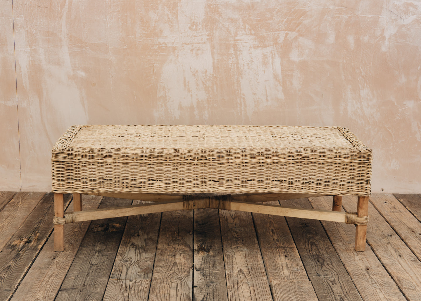 Nzuri Classic Cane Bench
