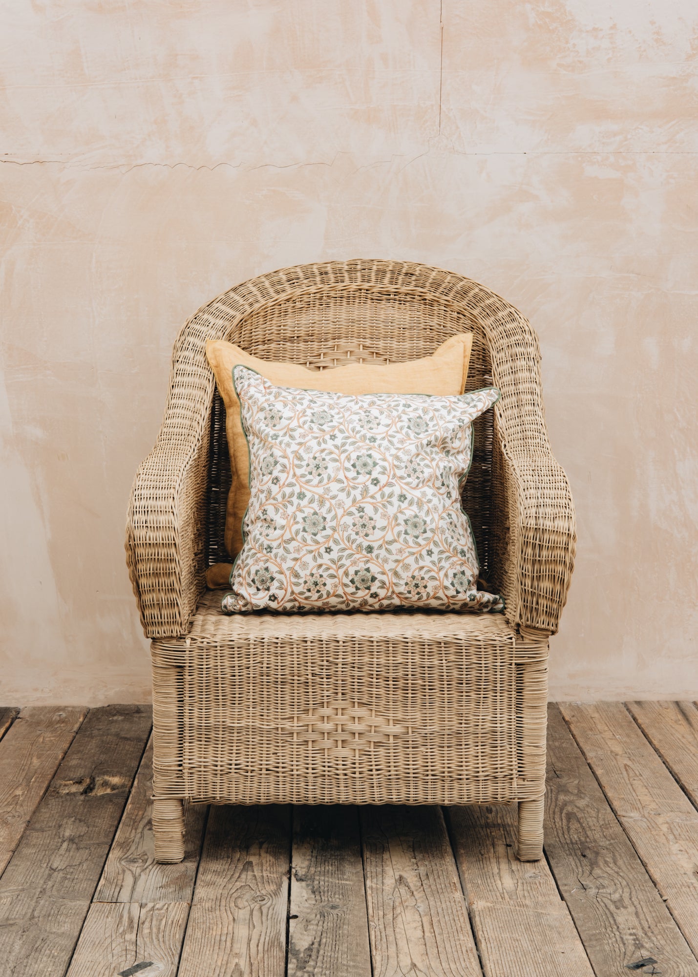 Nzuri Classic Cane One Seater Sofa