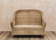 Nzuri Classic Cane Two Seater Sofa