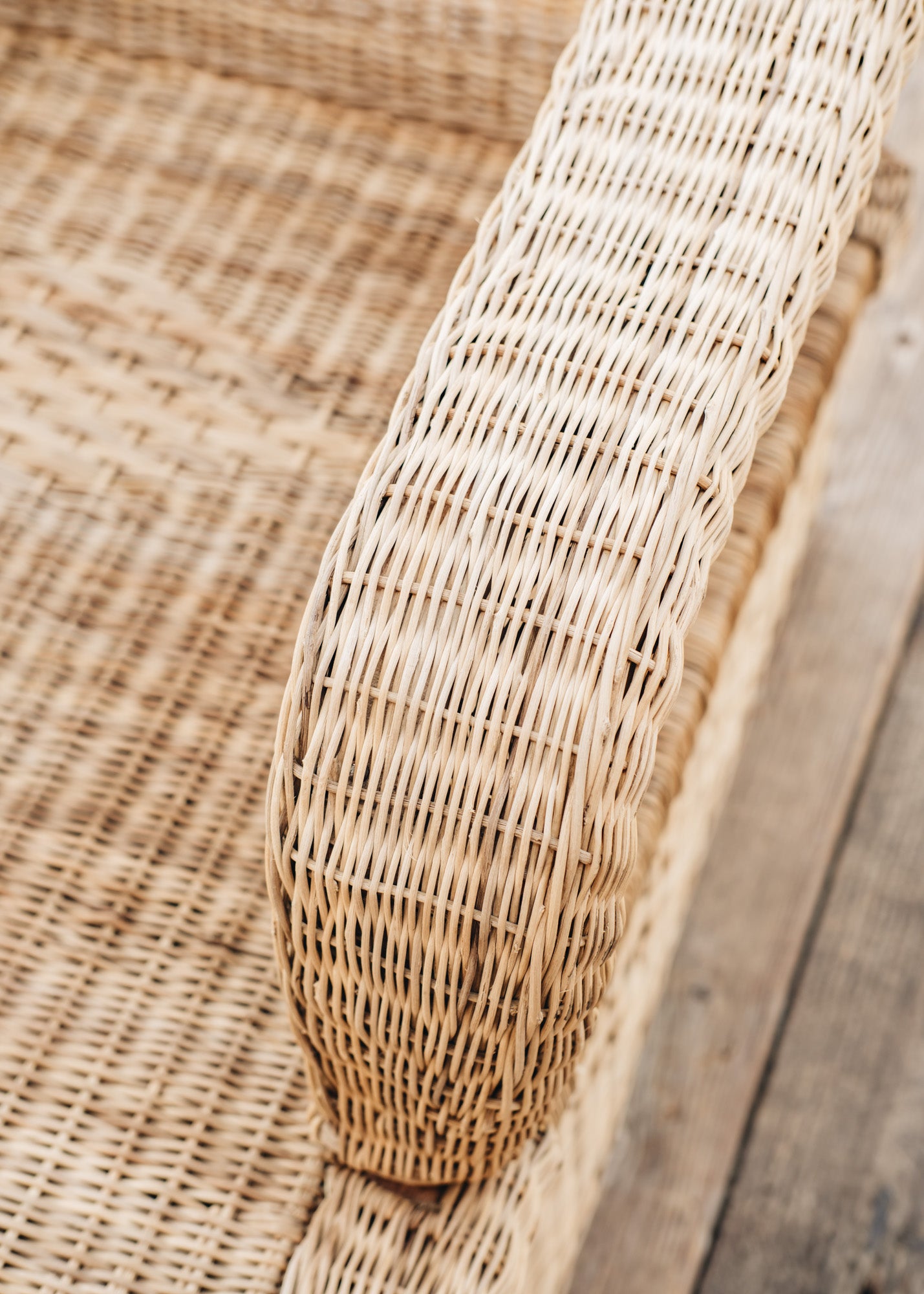 Cane Indoor Furniture Nzuri Classic Cane Lounger