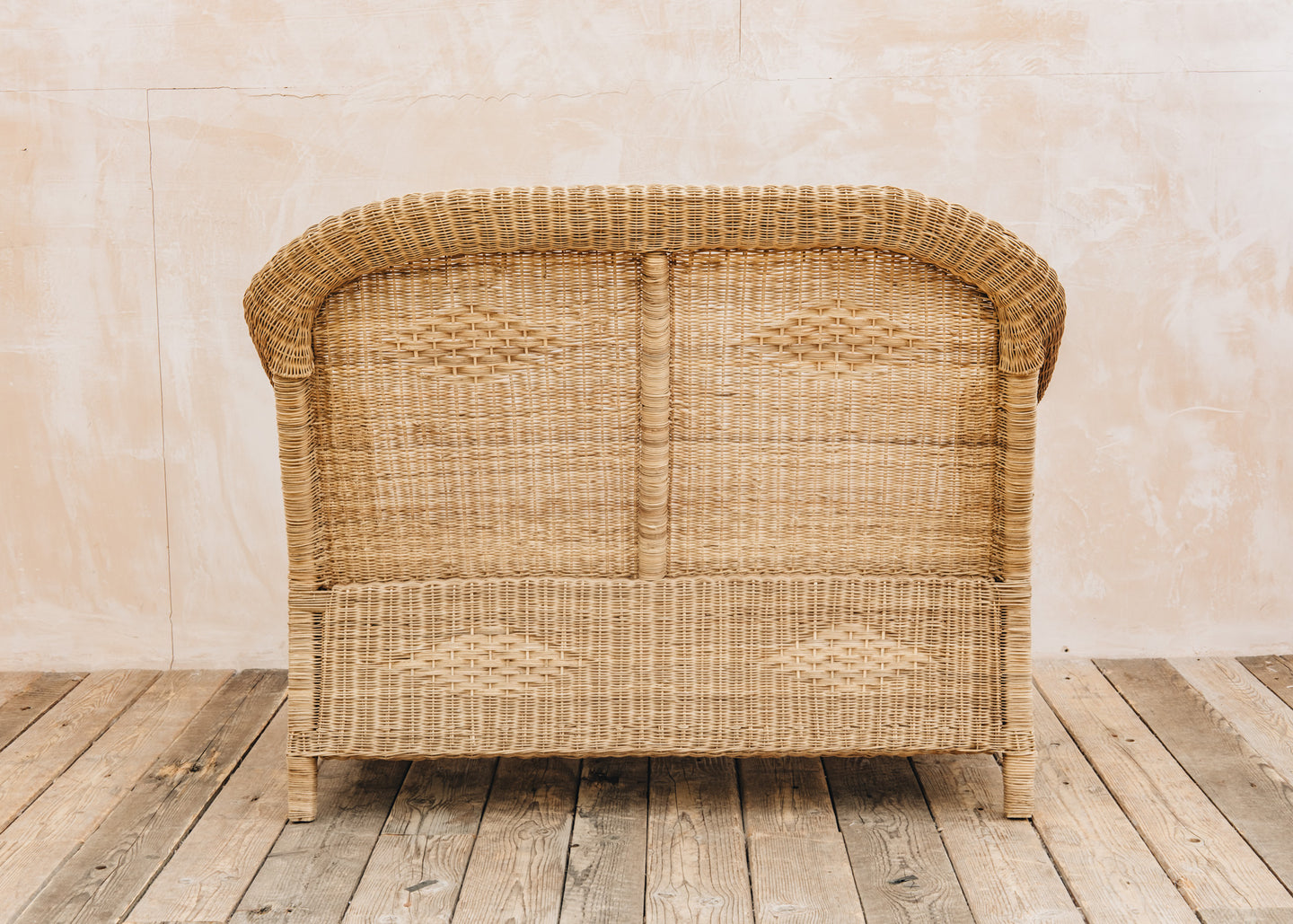 Cane Indoor Furniture Nzuri Classic Cane Two Seater Sofa