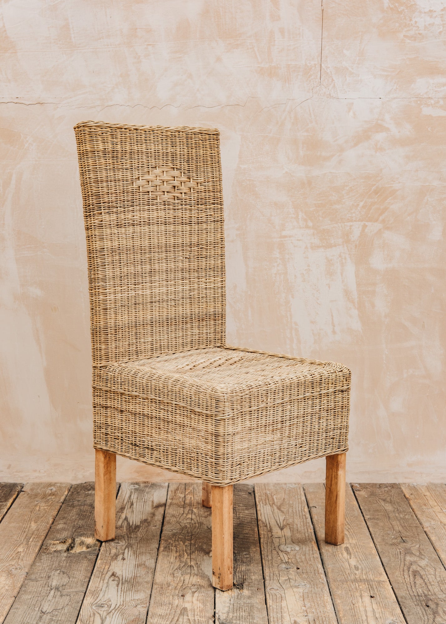 Cane Indoor Furniture Nzuri Closed Weave Cane Dining Chair
