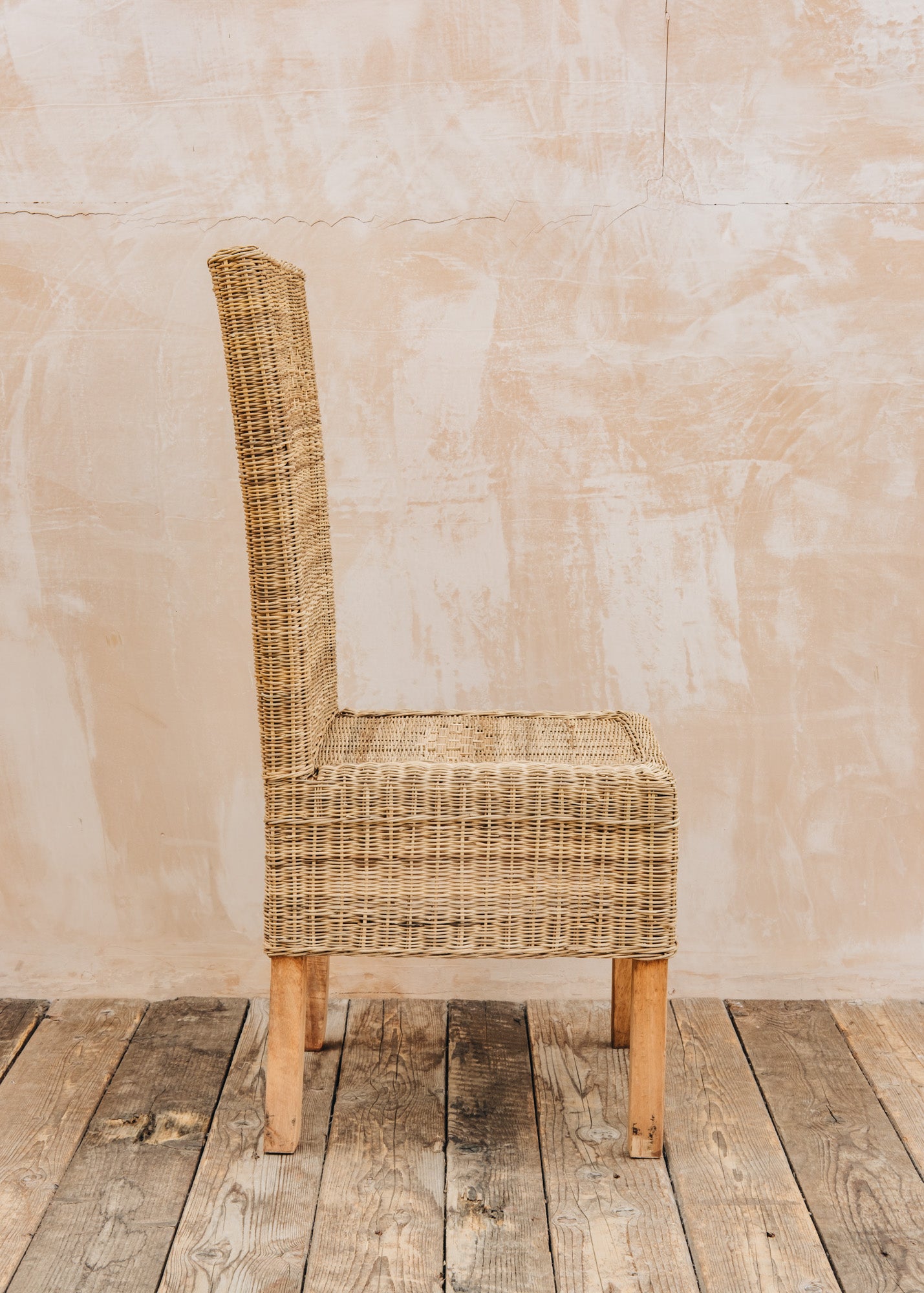 Cane Indoor Furniture Nzuri Closed Weave Cane Dining Chair