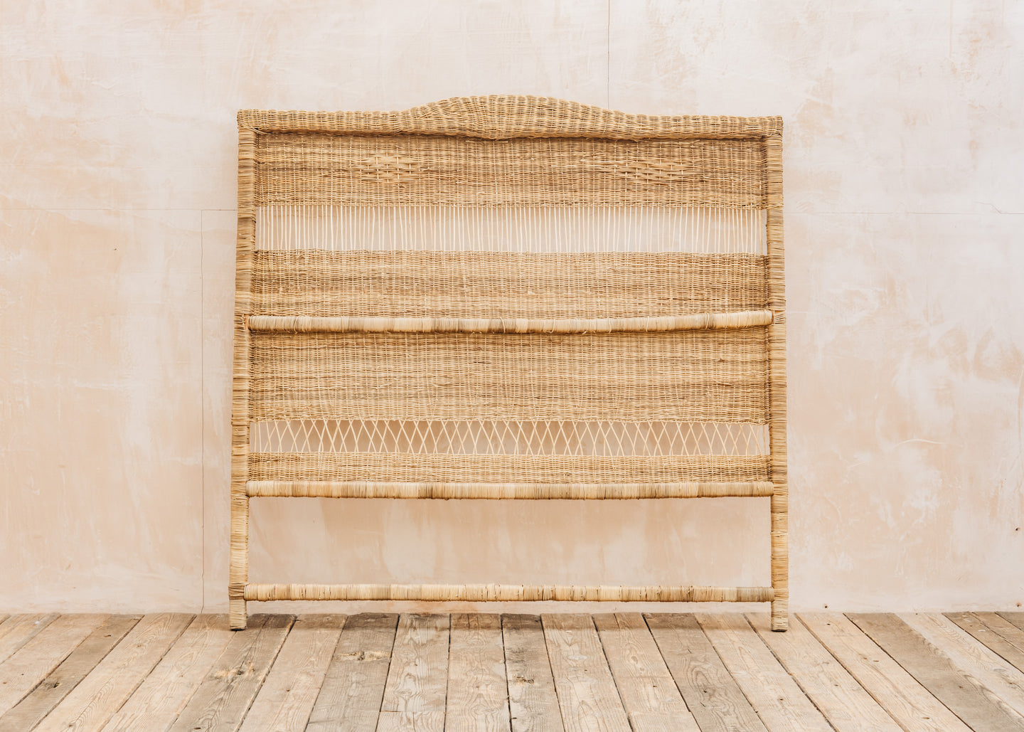 Cane Indoor Furniture Nzuri Original Cane Headboard, 152x144cm