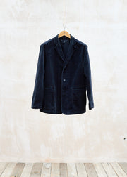 Open Dich Union Made Black Corduroy Work Blazer