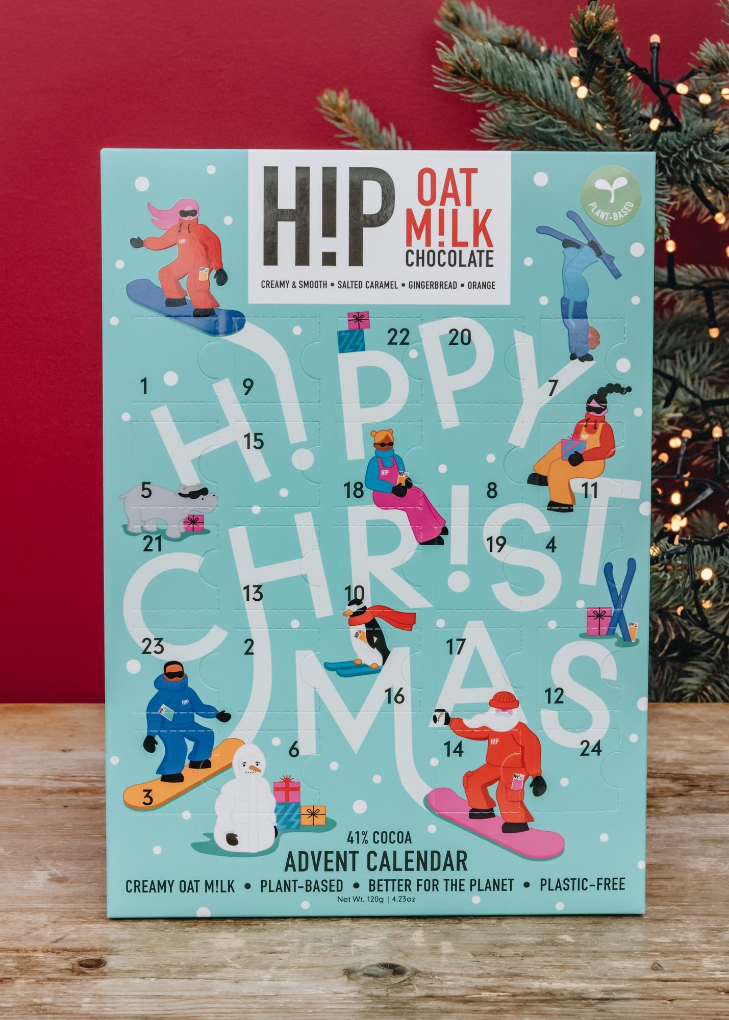 H!P Oat Milk Chocolate Advent Calendar