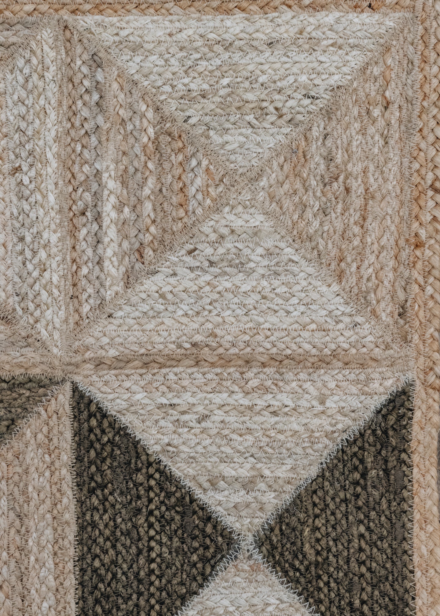 The Braided Rug Co. Olive Woven Doormat