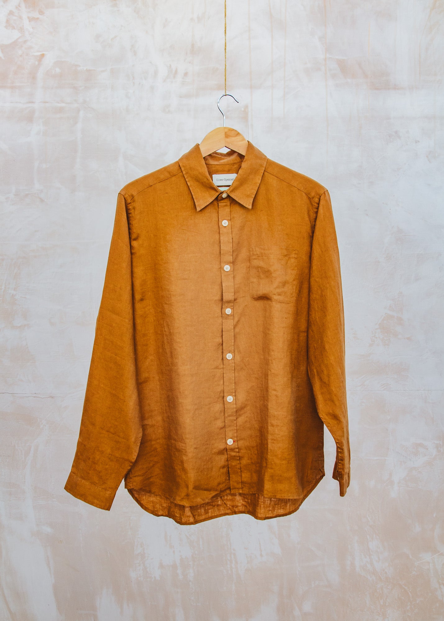John Smedley New York Special Shirt in Orange
