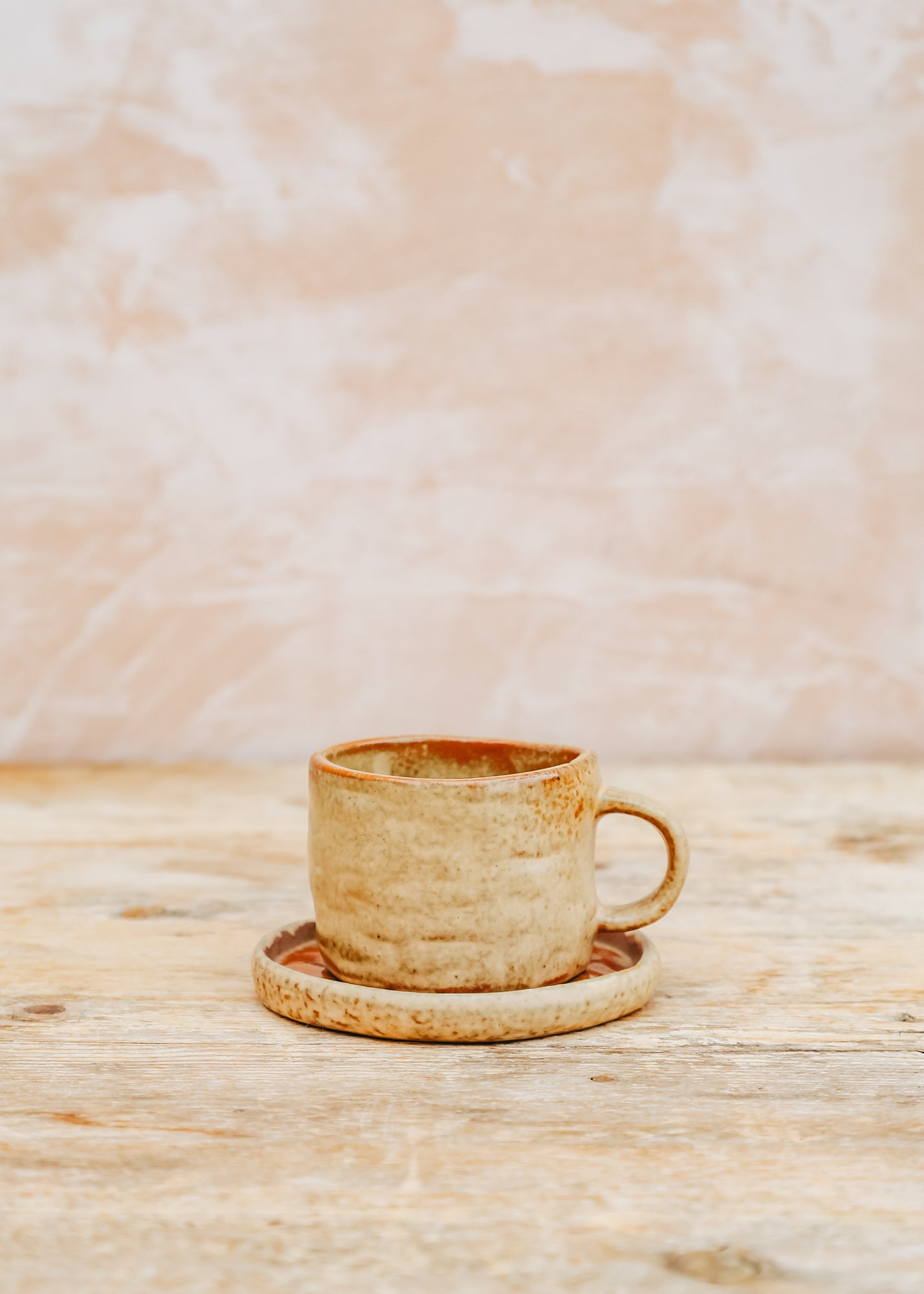 Olsson & Jensen Brandie Cup and Saucer in Beige