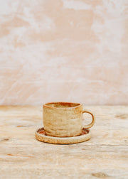 Olsson & Jensen Brandie Cup and Saucer in Beige