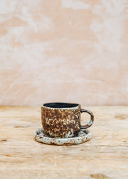 Olsson & Jensen Brandie Cup and Saucer in Brown