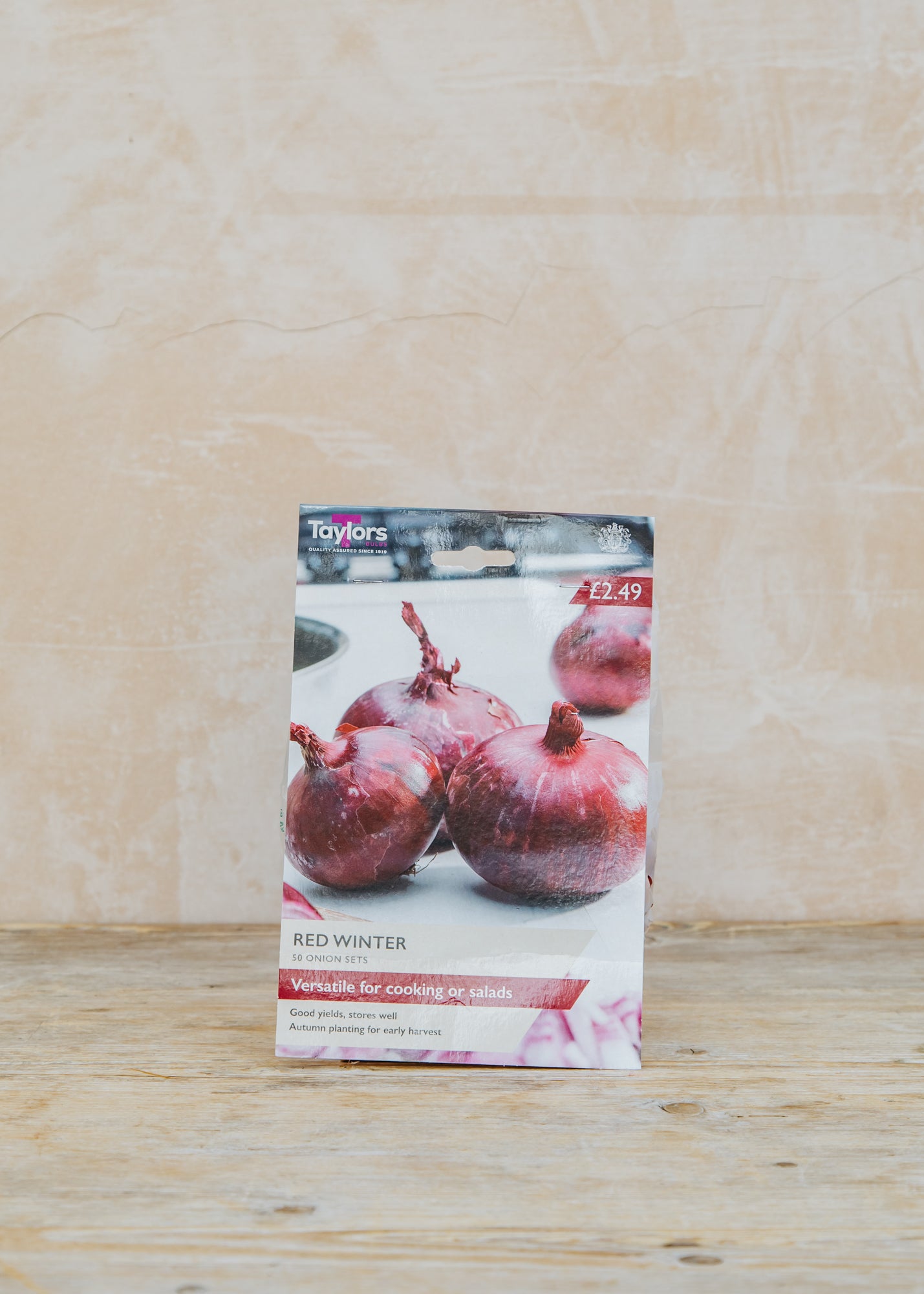 Onion Red Winter, pack of 50 sets