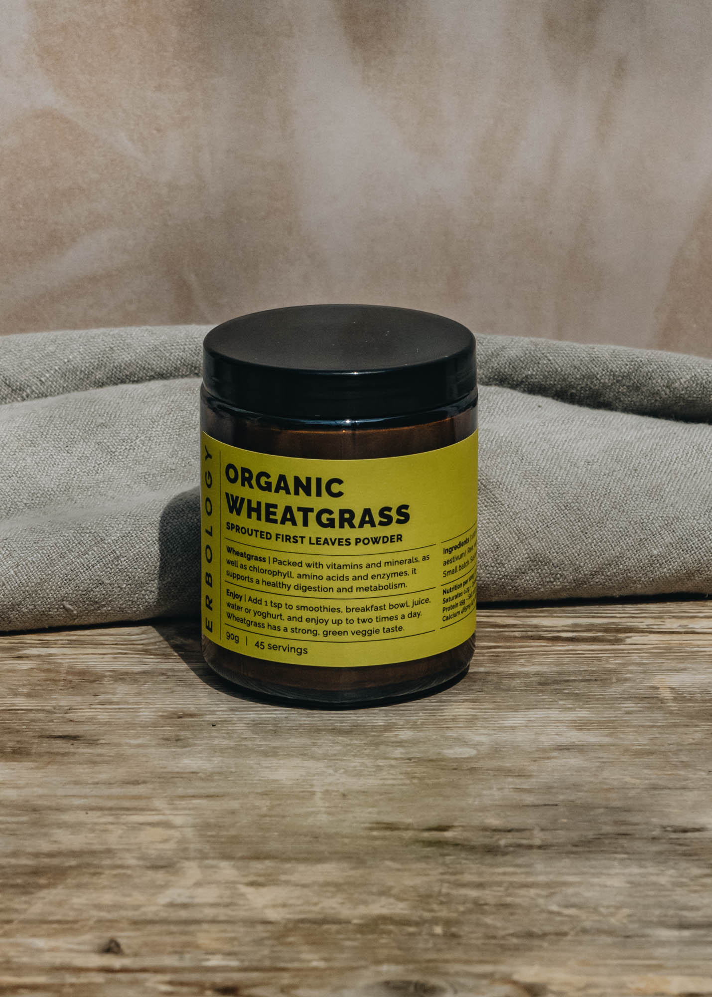Erbology Organic Wheatgrass Powder