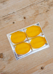 Ortigia Zagara Bar Soap, pack of four