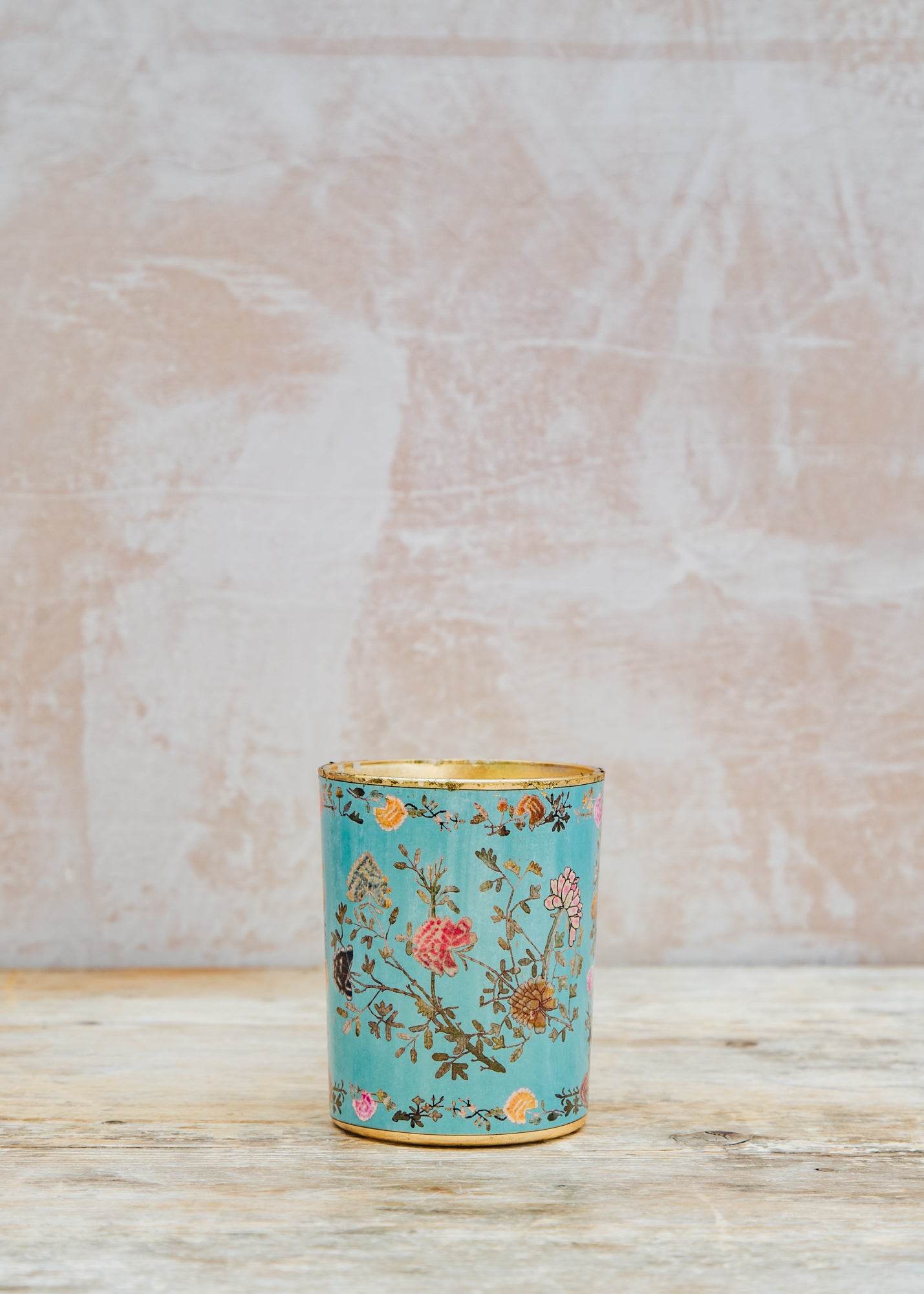 Decorated Candle in Florio, 380g