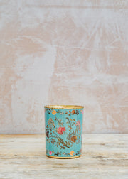 Decorated Candle in Florio, 380g