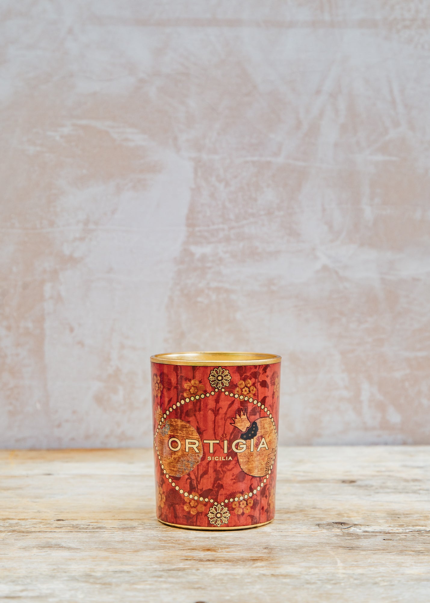 Decorated Candle in Melograno, 380g