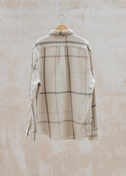 Portuguese Flannel Torso Shirt in Ecru
