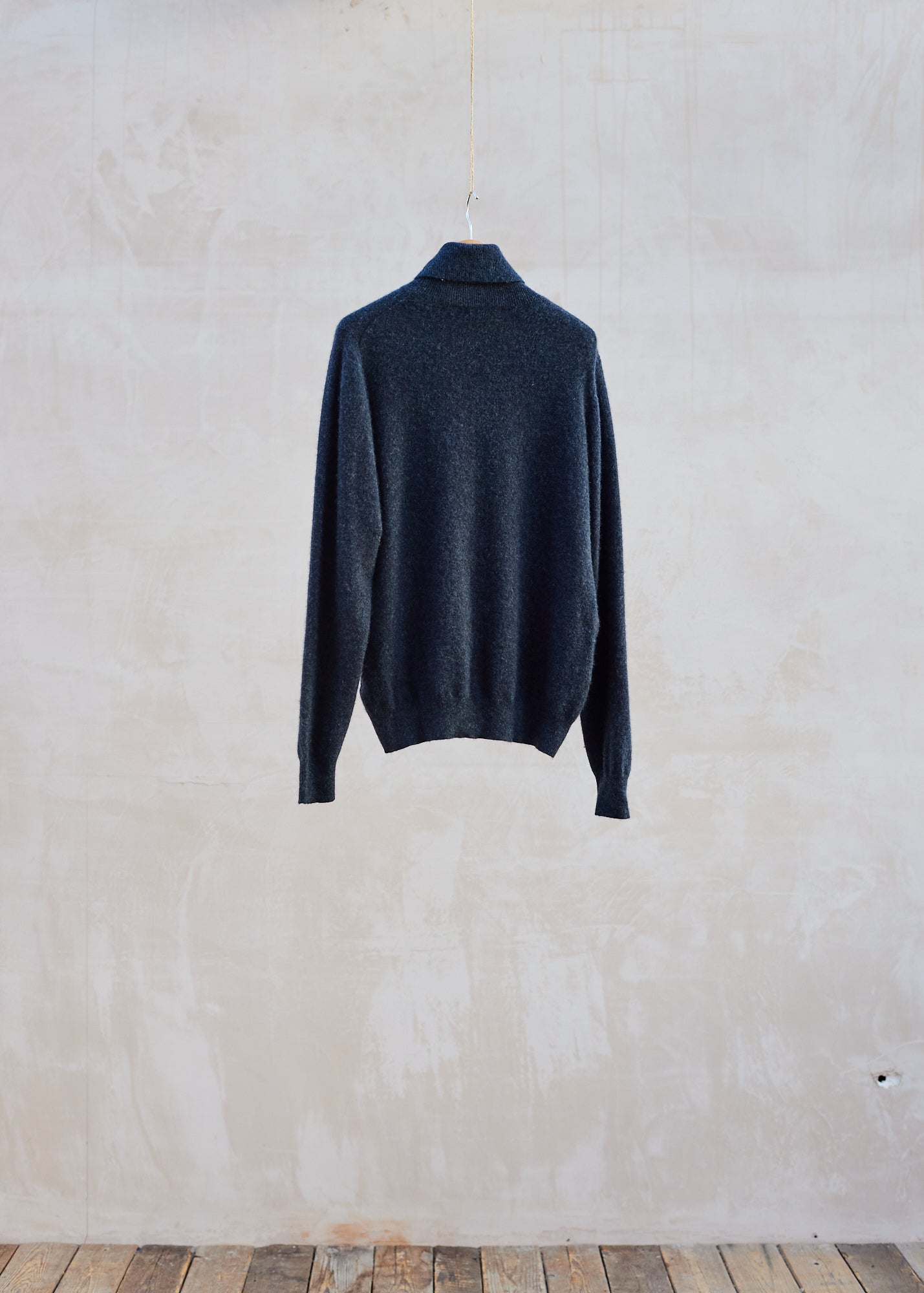 Kenny Ryder Pringle 100% Thick Cashmere Roll Neck - M