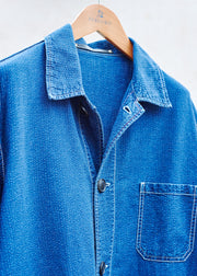 Kenny Ryder Paul Smith Denim Seersucker Chore Jacket - S