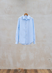 Paul Smith Light Blue Gingham Cotton Shirt - Xl