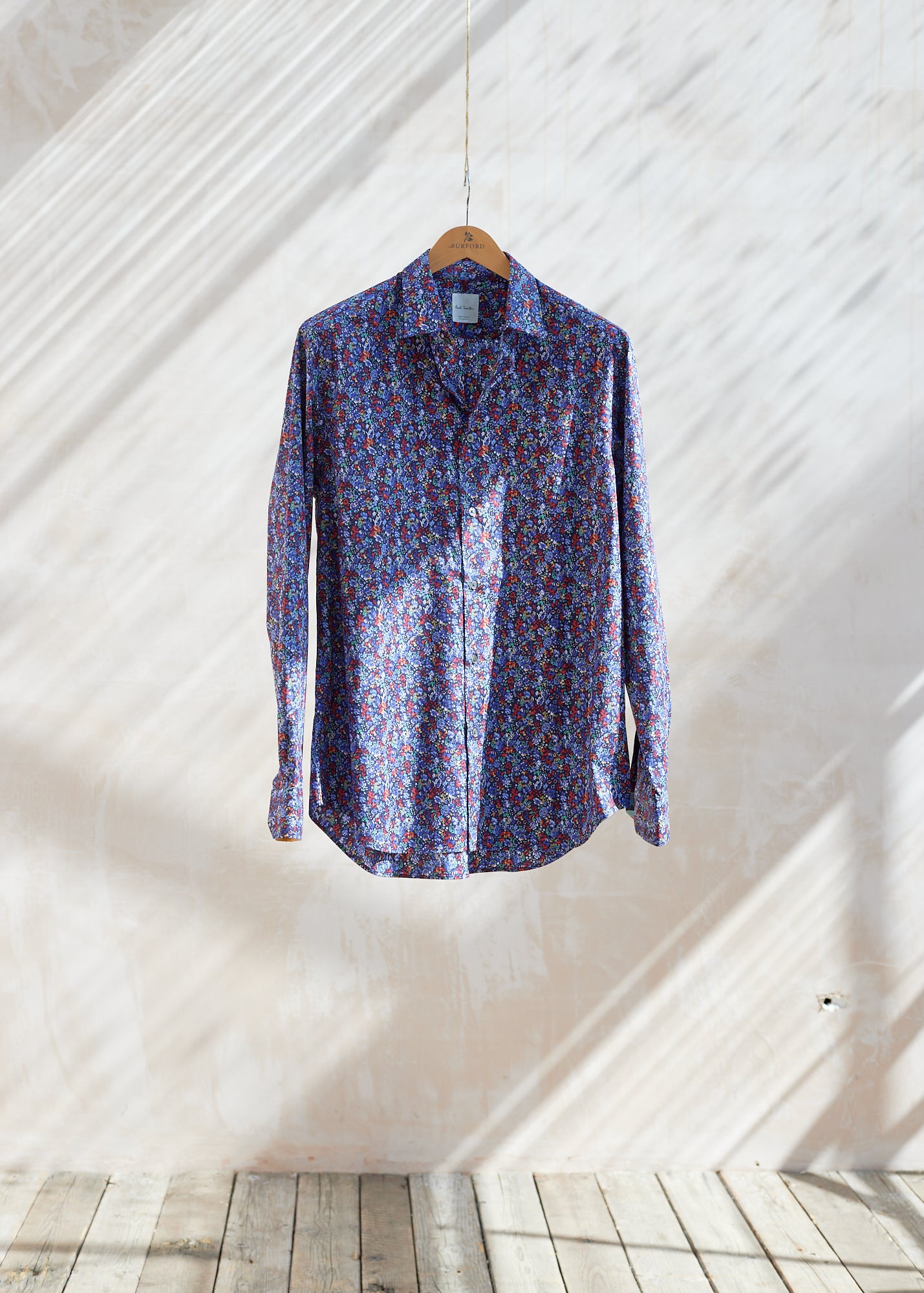 Paul Smith Floral Patterned Cotton Shirt - L