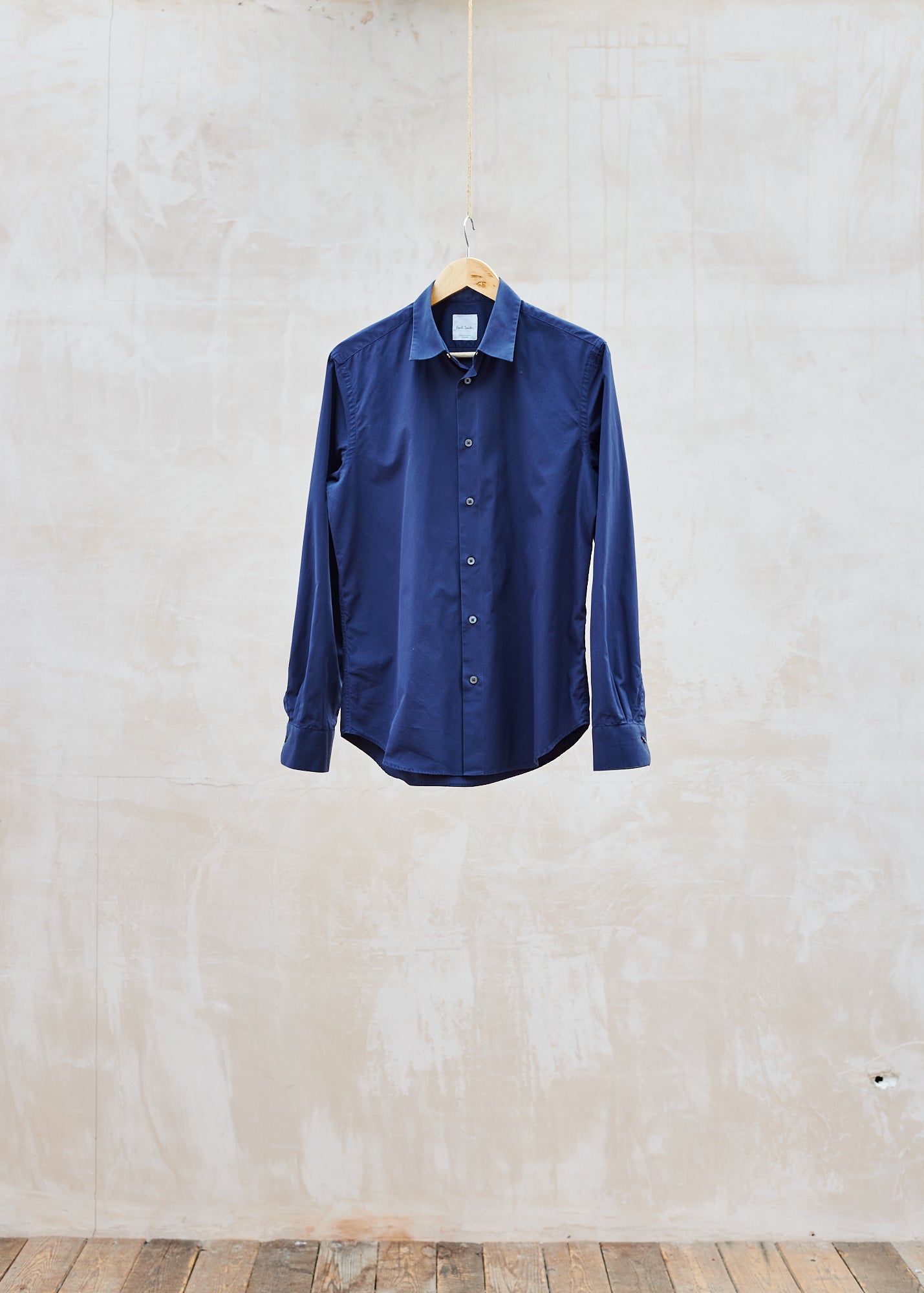 sandraalexandra Paul Smith Navy Cotton Dress Shirt - M