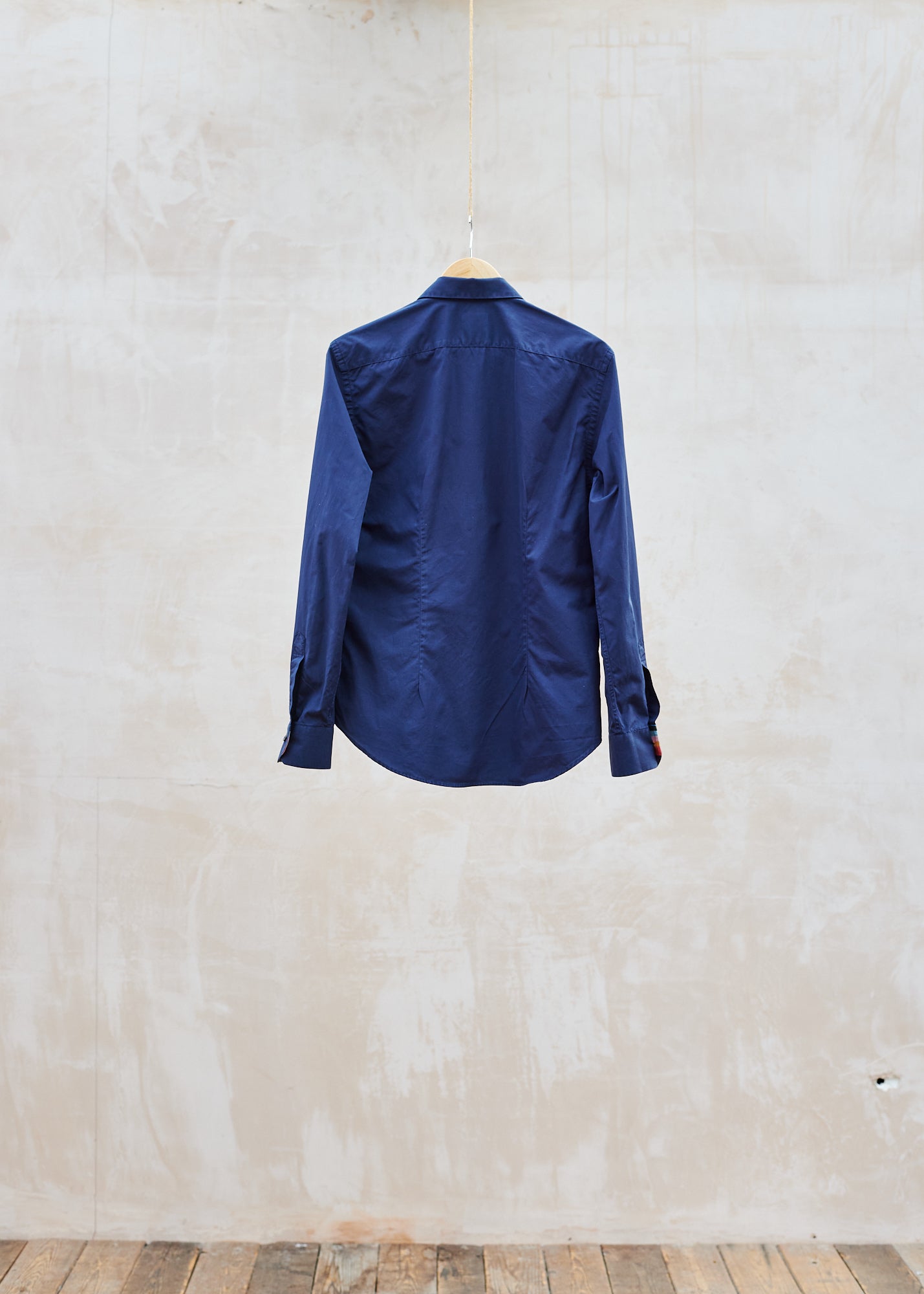 Kenny Ryder Paul Smith Navy Cotton Dress Shirt - M