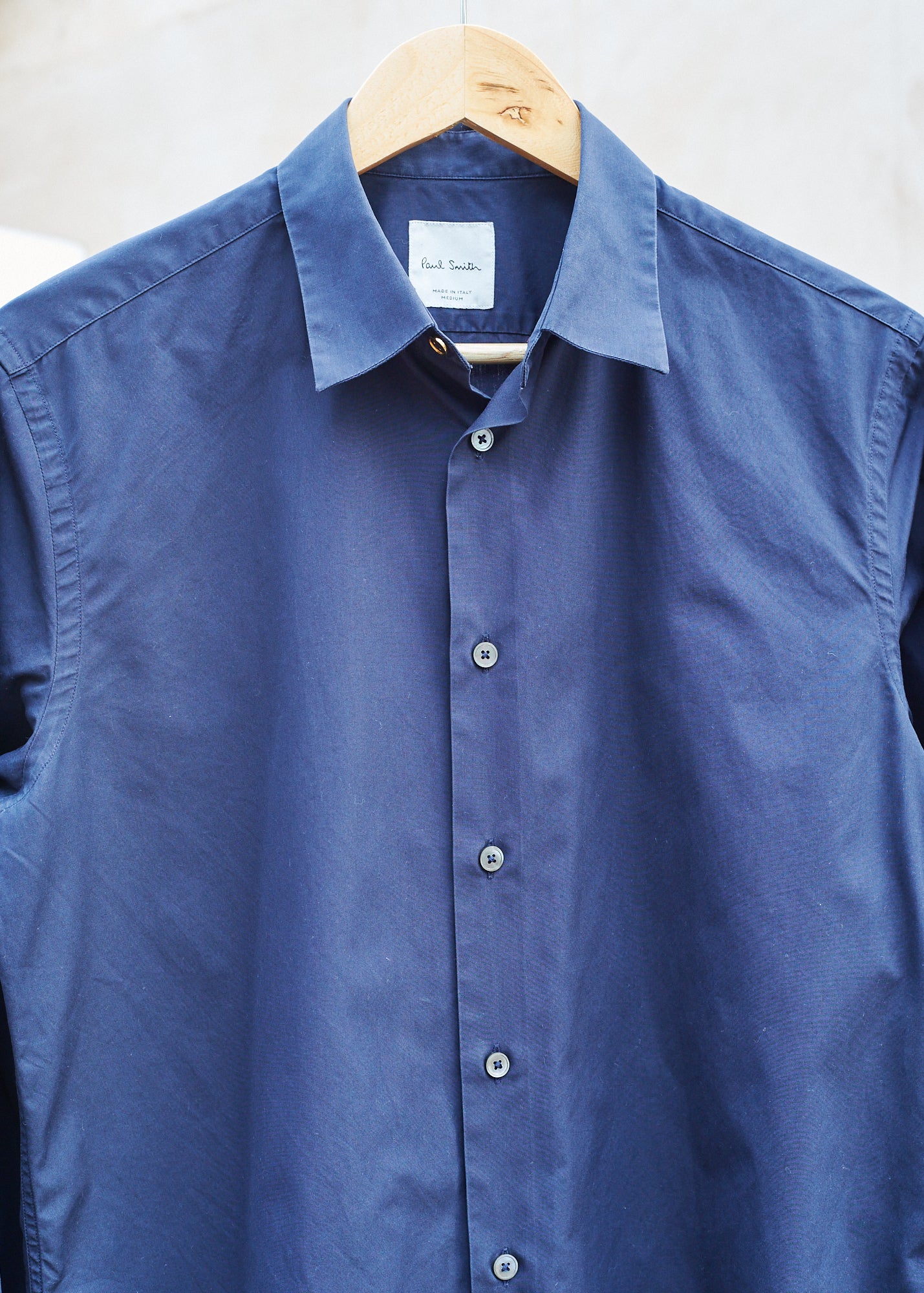 Kenny Ryder Paul Smith Navy Cotton Dress Shirt - M