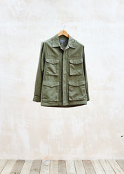 Private White V.C. LW Tough Green Cotton Shirt Jacket 