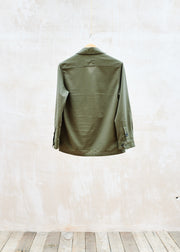 Private White V.C. LW Tough Green Cotton Shirt Jacket 