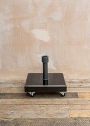 Rome Black Parasol Base for Centre Pole Parasols, 40kg