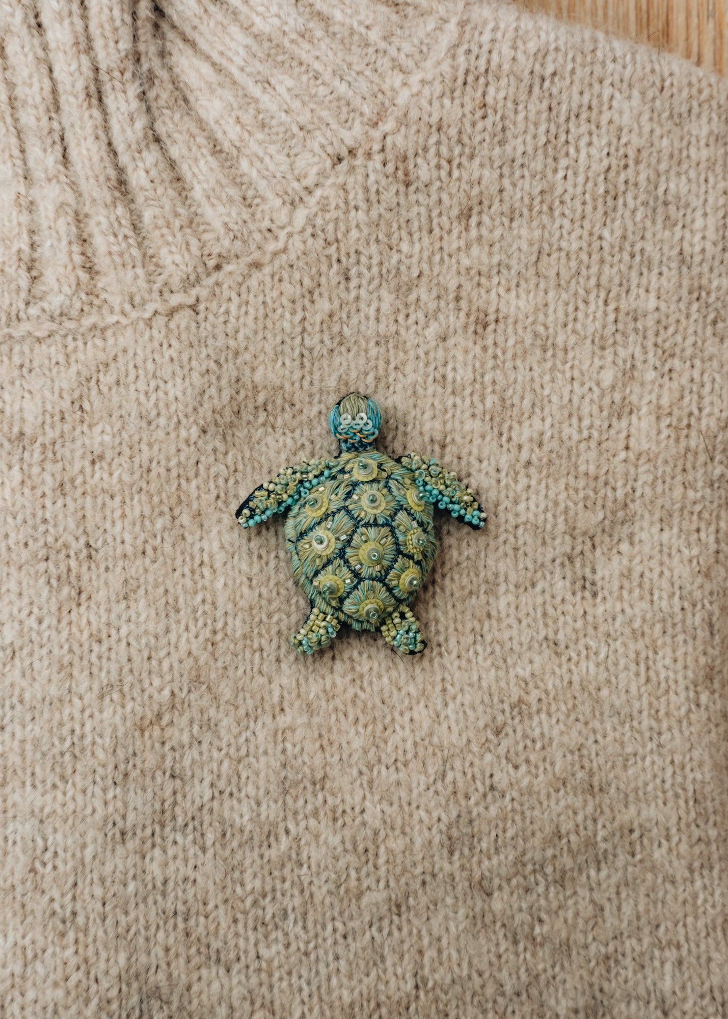 Trovelore Pacific Sea Turtle Brooch