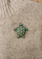 Trovelore Pacific Sea Turtle Brooch