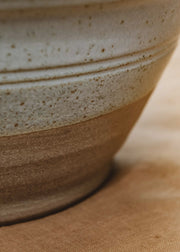 Burford Garden Co. Large Stoneware Pancheon Bowl