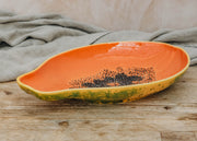 Bordallo Pinheiro Papaya Tropical Fruit Platter