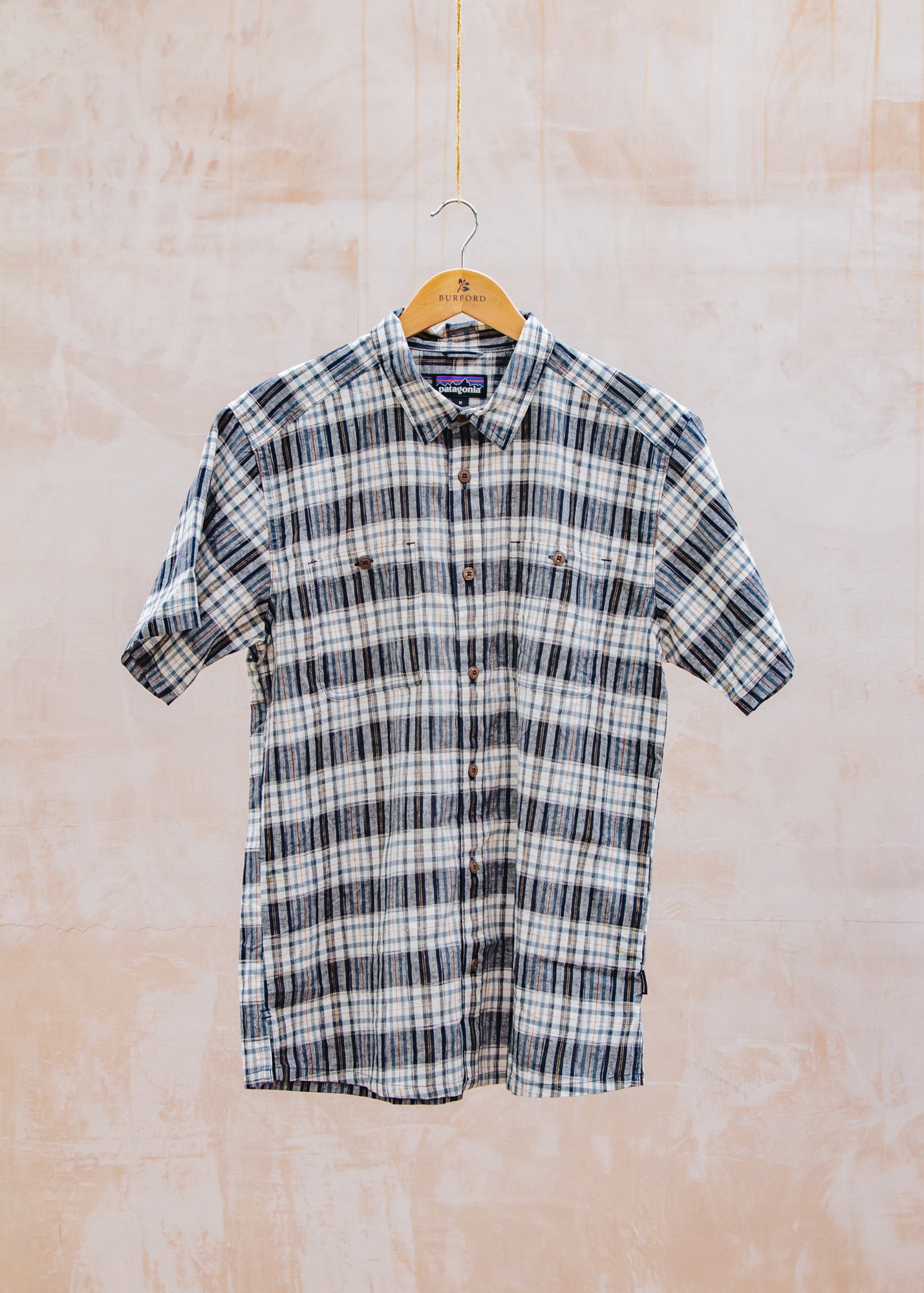 Patagonia Back Step Shirt in Sunlight New Navy