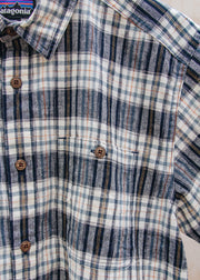 Patagonia Back Step Shirt in Sunlight New Navy