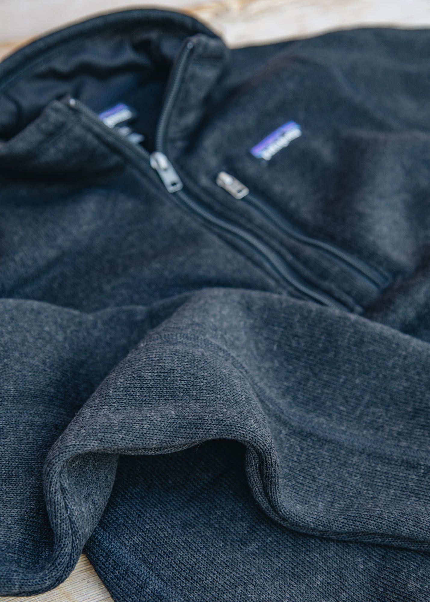 Patagonia Better Sweater 1/4 Zip in Black
