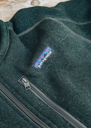 Patagonia Better Sweater 1/4 Zip in Old Growth Green