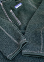 Patagonia Better Sweater 1/4 Zip in Old Growth Green