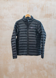 Down Sweater Jacket in Black