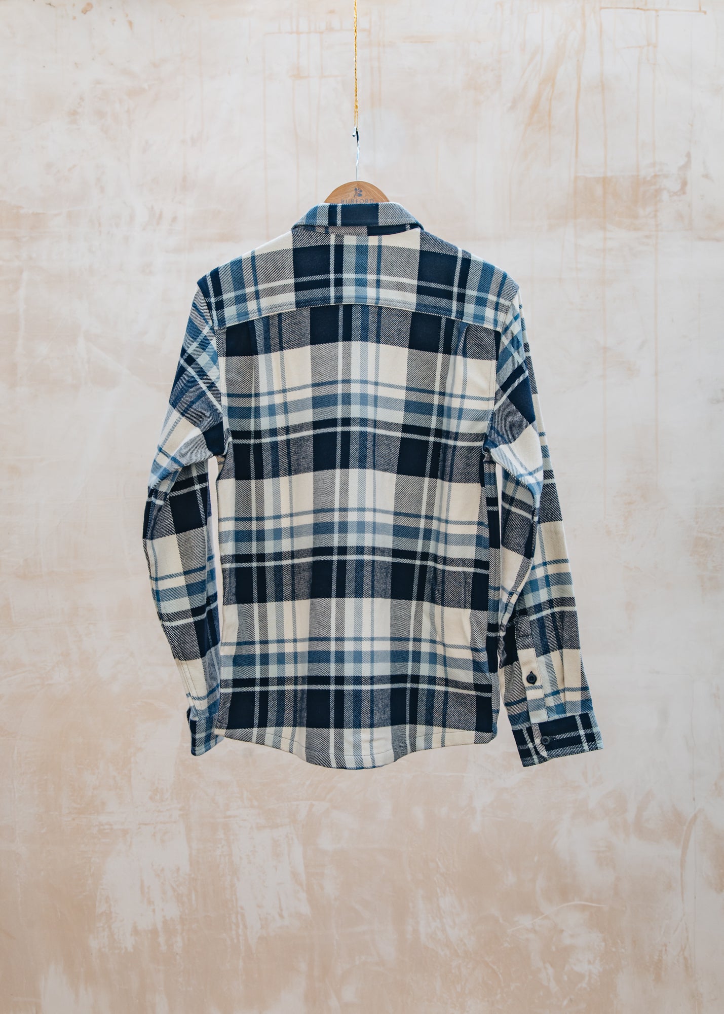 Patagonia Fjord Flannel Shirt in Hibernate Sunken Blue