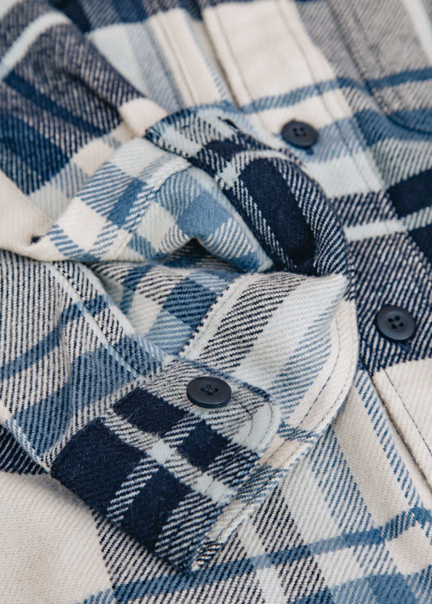 Patagonia Fjord Flannel Shirt in Hibernate Sunken Blue