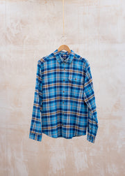 Fjord Flannel Shirt in Prime / Shore Blue