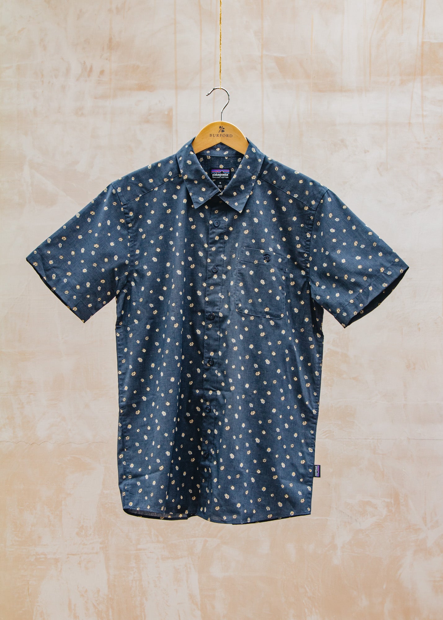 Patagonia Go To Shirt in Blossoms New Navy